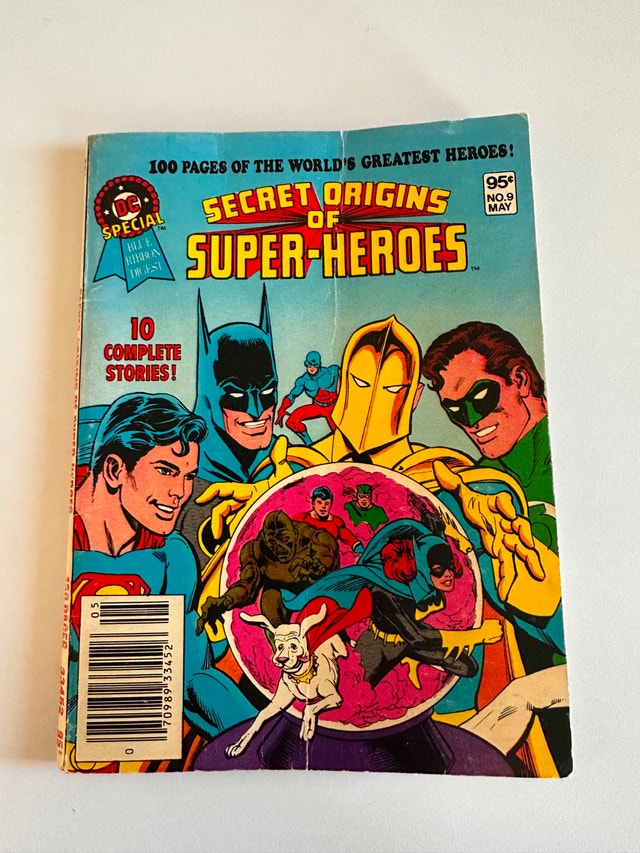 DC Secret Origins of Super-Heroes 33452 Comic Book