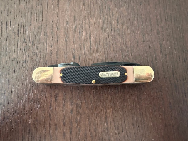 Old Timer Splinter Carving Whittling Knife - photo 4