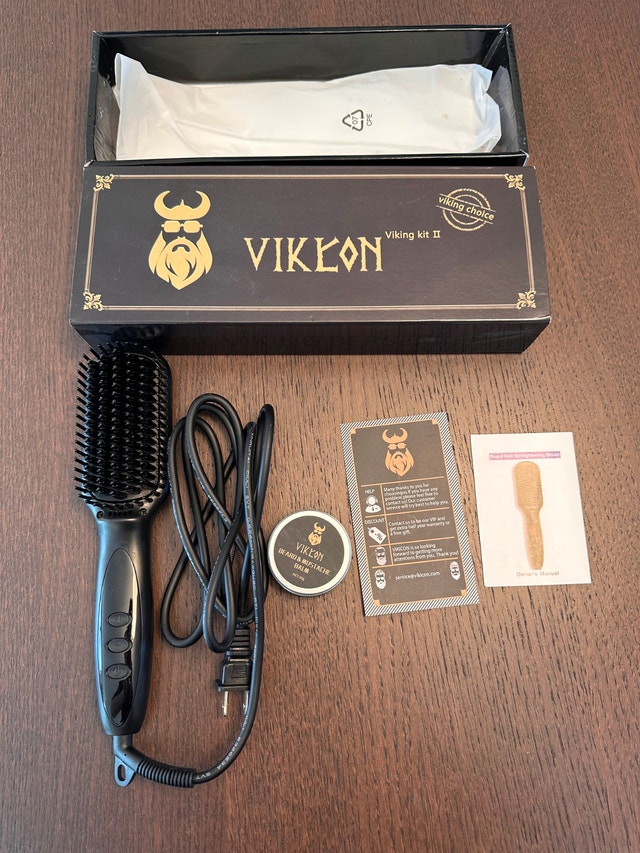 VikCon Beard Straightener Comb