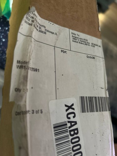 GE WR17X12591 OEM Refrigerator Moving Mullion Assembly New - photo 2