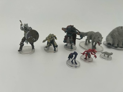 D&D Icewind Dale Rime Frostmaiden 8 Miniatures Lot