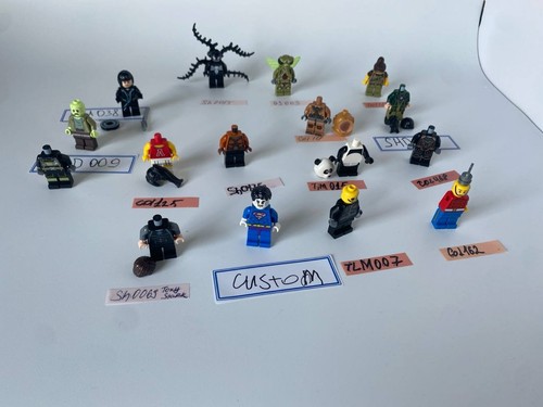 LEGO Minifigure Lot 13pc Super Heroes CMF Galaxy Squad
