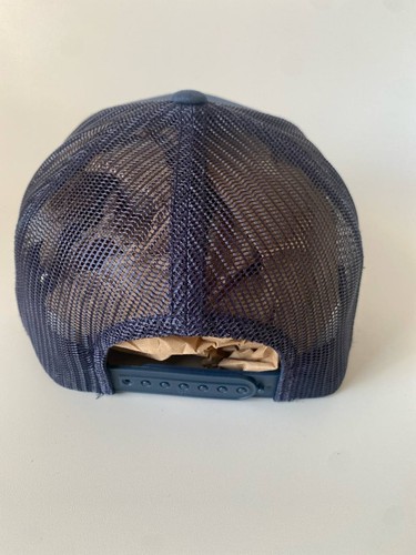 Komatsu Yupoong The Classics Snapback Trucker Hat Navy Blue - photo 5