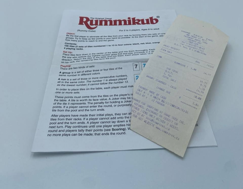 Pressman Travel Rummikub Complete Pocket Tile Game - photo 2