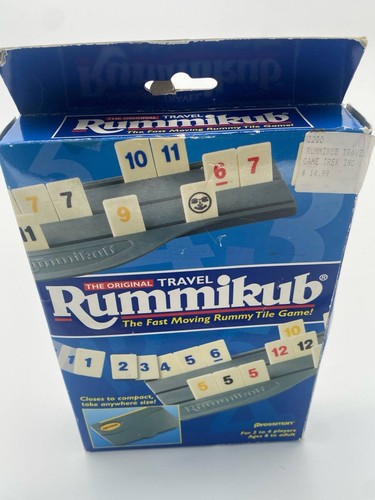 Pressman Travel Rummikub Complete Pocket Tile Game - photo 4
