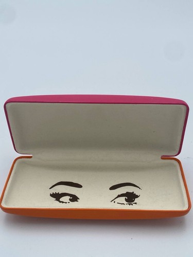 Kate Spade New York Hard Eyeglass Sunglasses Case Pink Orange