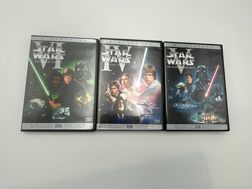 Star Wars Trilogy DVD Widescreen THX Complete 3 Disc Set - photo 2