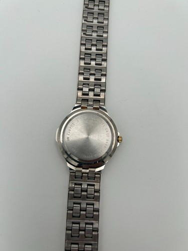 Pomar Two Tone Women's Quartz Watch Crystal Hour Markers - photo 3