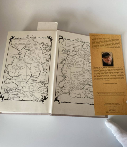 A Dance with Dragons George R.R. Martin Hardcover 2011 - photo 3