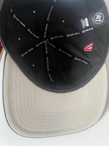 Boston Red Sox 47 Brand Snapback Hat Black Red MLB - photo 5