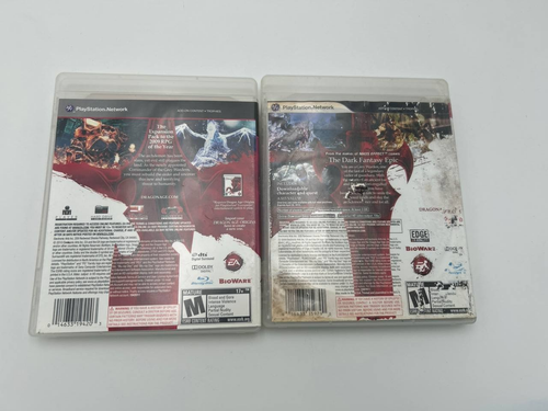 Dragon Age Origins & Awakening PS3 Lot Complete w Manuals - photo 2