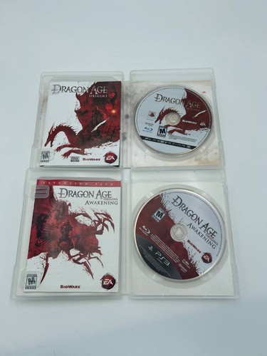 Dragon Age Origins & Awakening PS3 Lot Complete w Manuals - photo 3