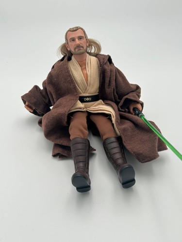 Star Wars Qui-Gon Jinn 12" Action Figure Hasbro Episode I