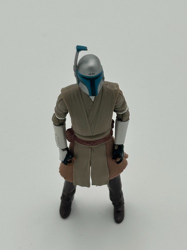 Star Wars Mace Windu With Jango Fett Helmet Hasbro 3.75" Action