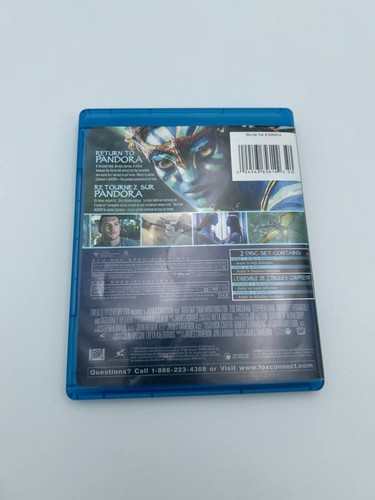 Avatar 2009 Blu-ray DVD 2-Disc Set James Cameron Canadian - photo 2