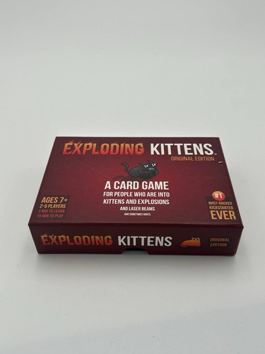 Exploding Kittens Original Edition Card Game Complete