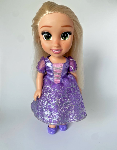 Disney Rapunzel Toddler Doll 14" Purple Dress Shoes Tangled