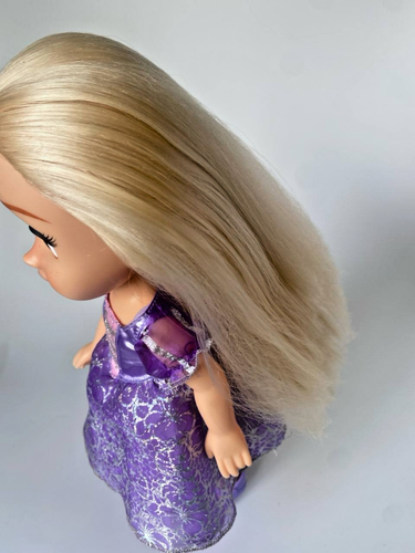 Disney Rapunzel Toddler Doll 14" Purple Dress Shoes Tangled - photo 2