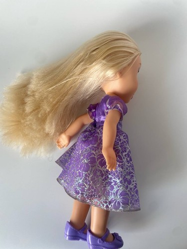 Disney Rapunzel Toddler Doll 14" Purple Dress Shoes Tangled - photo 3