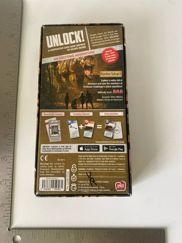 Unlock Exotic Adventures Expedition Challenger Card Game - photo 2