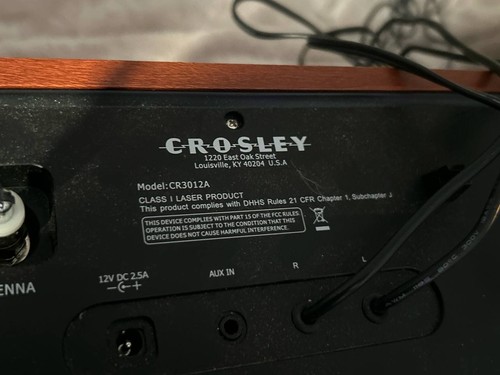 Crosley CR3012A Shelf Stereo CD AM/FM iPod Dock 2 Speakers - photo 4