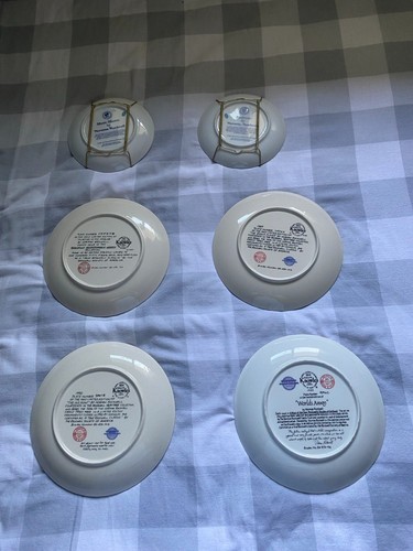 Set of 6 Norman Rockwell Collector Plates – Knowles Limited Edit - photo 2