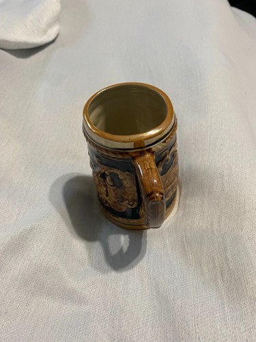 Vintage NEM Décor France Arras Souvenir Ceramic Mug Gold Trim - photo 3