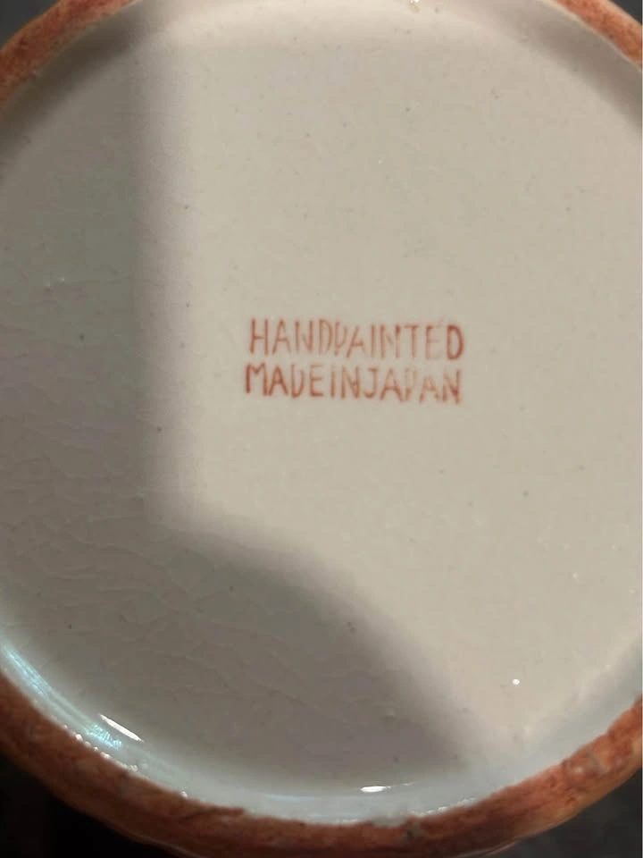 Vintage 1950’s Japanese Ceramic Risqué “Peeping” Mug - photo 3