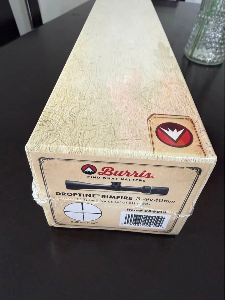 Burris Droptine Rimfire 3-9x40mm Scope - photo 2