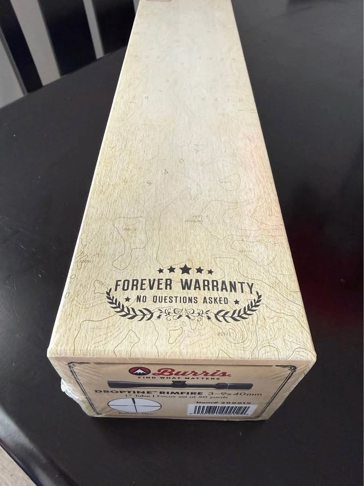 Burris Droptine Rimfire 3-9x40mm Scope - photo 3