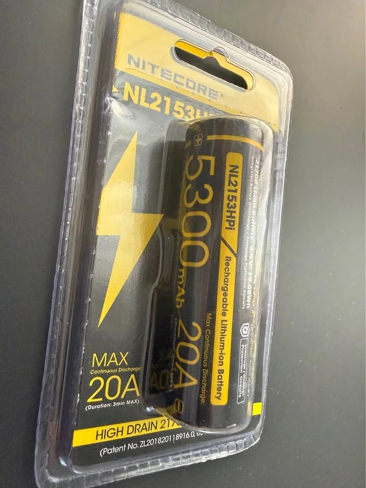 Nitecore NL2153HPi 21700 i Series Battery