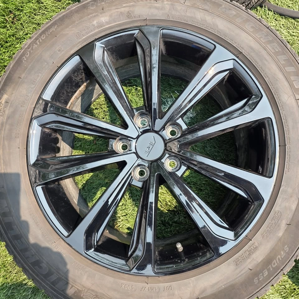 235/60/18 Michelin winter tires with ART alloy rims 5x120 - photo 3