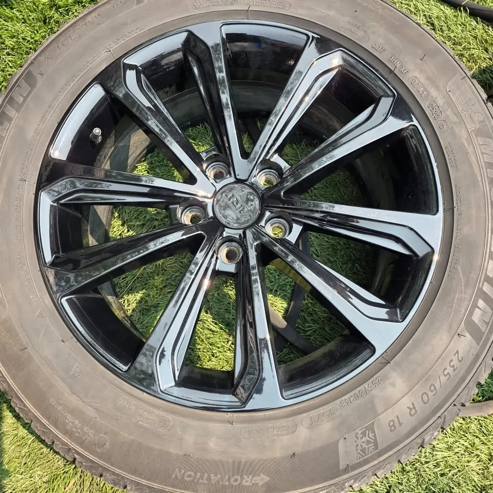 235/60/18 Michelin winter tires with ART alloy rims 5x120 - photo 4