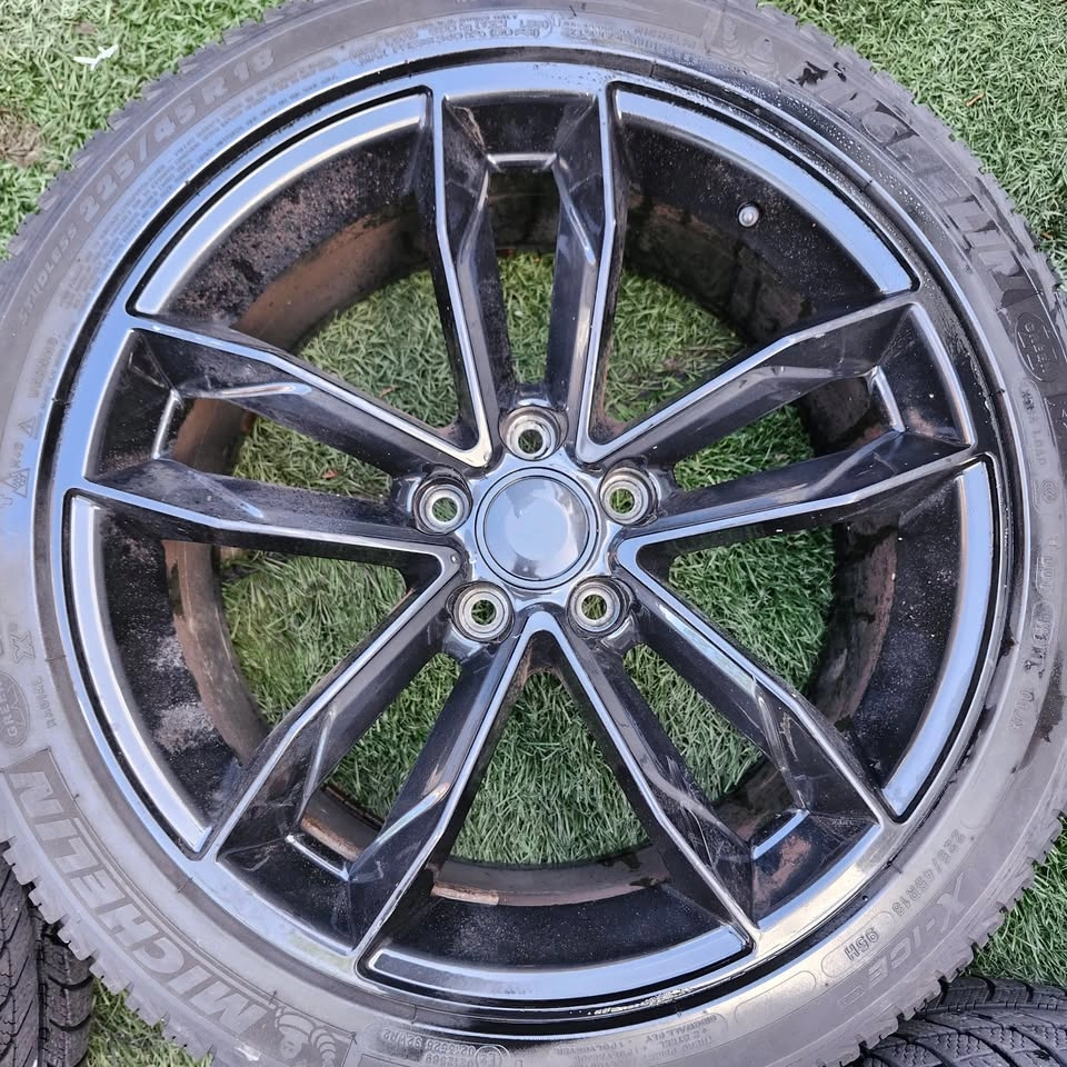 225/45/18 Michelin winter tires with ART alloy rims 5x112 - photo 4
