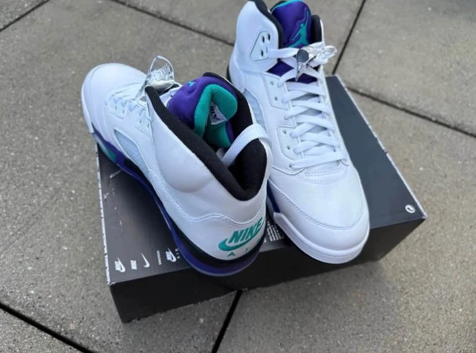 BNIB Air Jordan 5 Retro OG Grape - photo 4