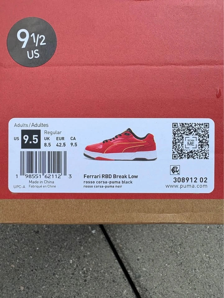 BNIB Puma Ferrari RBD Break Low Sneakers - photo 2