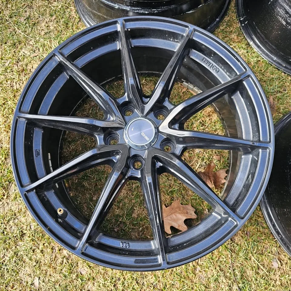 17 inch Enkei Draco alloy rims 5x114.3 like new - photo 4