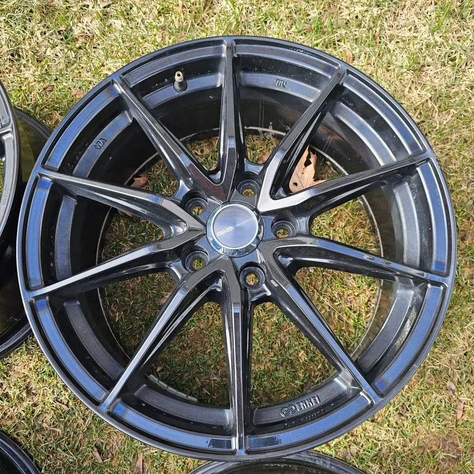 17 inch Enkei Draco alloy rims 5x114.3 like new - photo 5