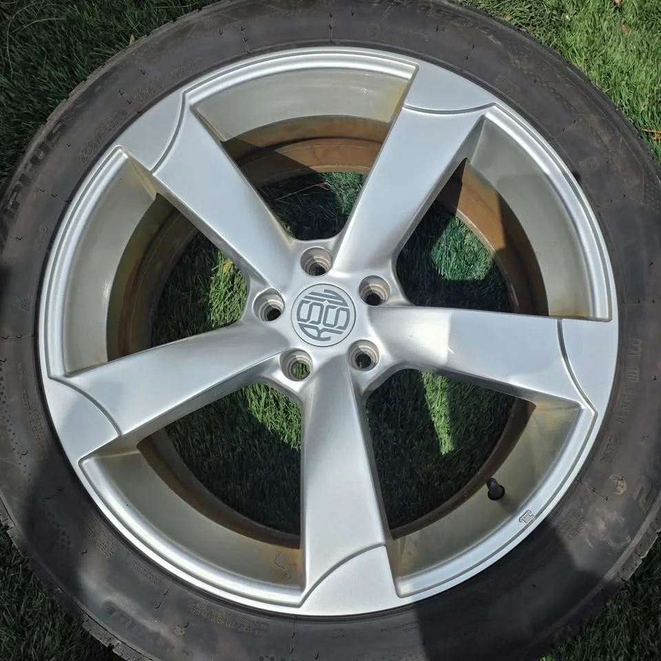 255/45/19 Aplus winter tires with alloy rims 5x112 - photo 4