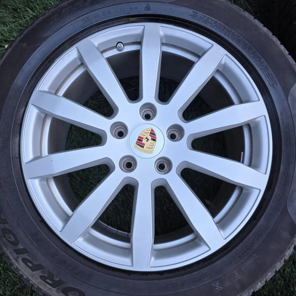 19 inch Porsche Cayenne OEM rims with Pirelli winter tires - photo 5