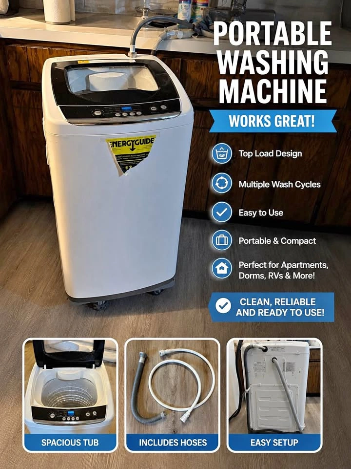 Portable Top Load Washing Machine – Excellent Condition