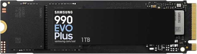 Samsung 990 EVO Plus - 1TB PCIe Gen4/Gen5 NVMe SSD
