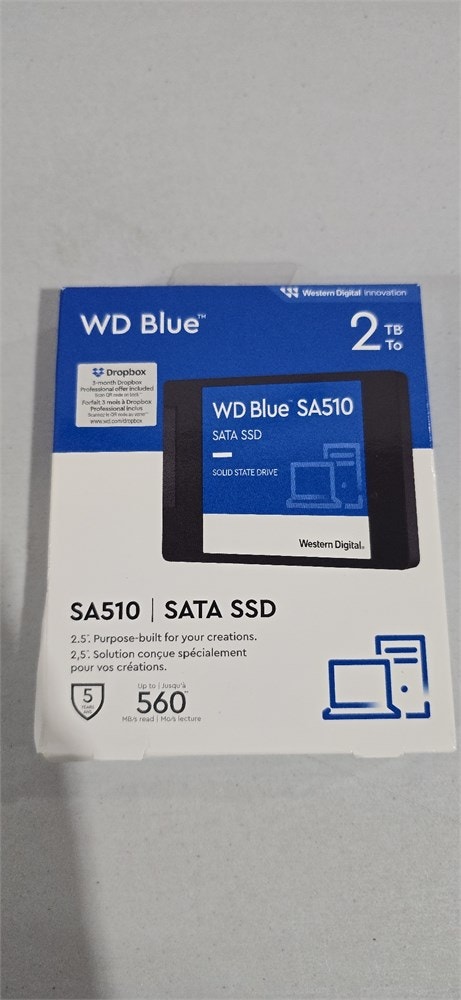 Western Digital 2TB WD Blue SA510 SATA Internal SSD - photo 3