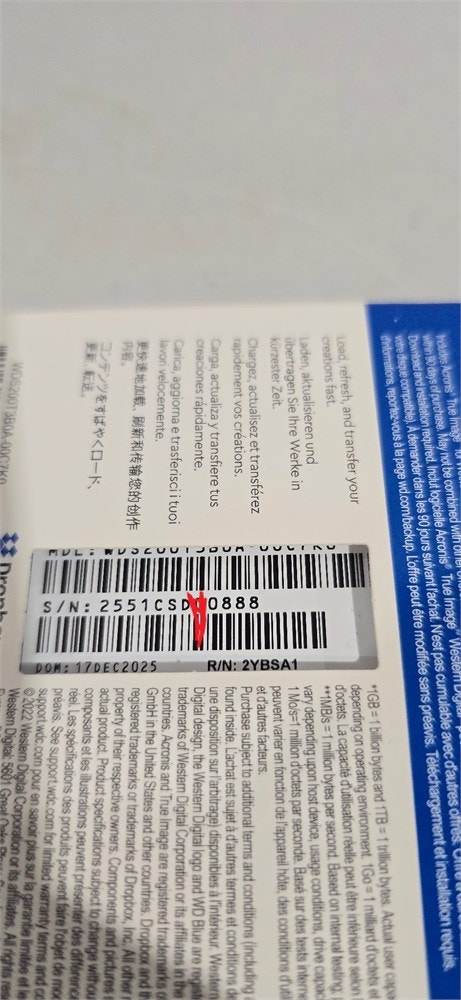 Western Digital 2TB WD Blue SA510 SATA Internal SSD - photo 4