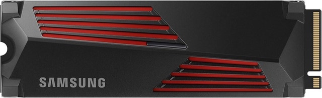SAMSUNG 990 PRO w/ Heatsink SSD 1TB PCIe Gen4 NVMe M.2