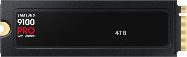 Samsung 9100 PRO with Heatsink - 4TB PCIe 5.0 x4, NVMe 2.0, M.2 - photo 2