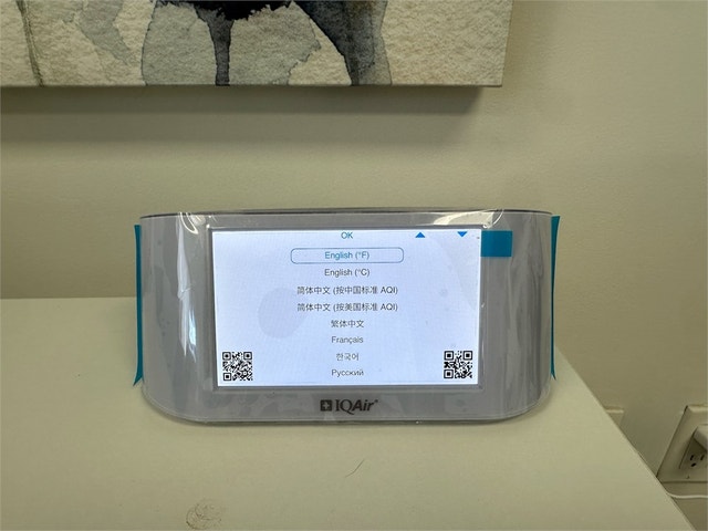 IQAir Air Quality Monitor Indoor, Swiss Design, Professional Gra - photo 3