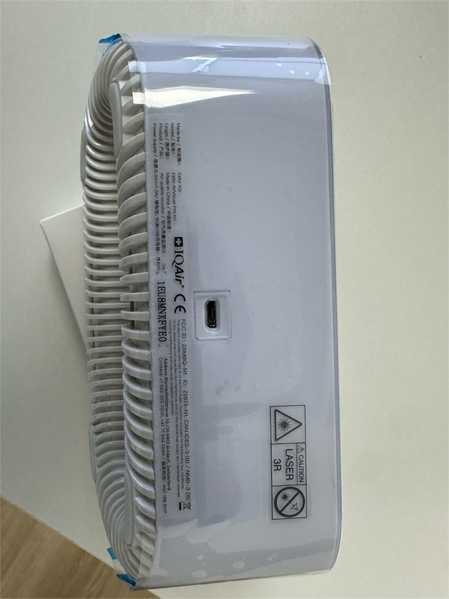 IQAir Air Quality Monitor Indoor, Swiss Design, Professional Gra - photo 4
