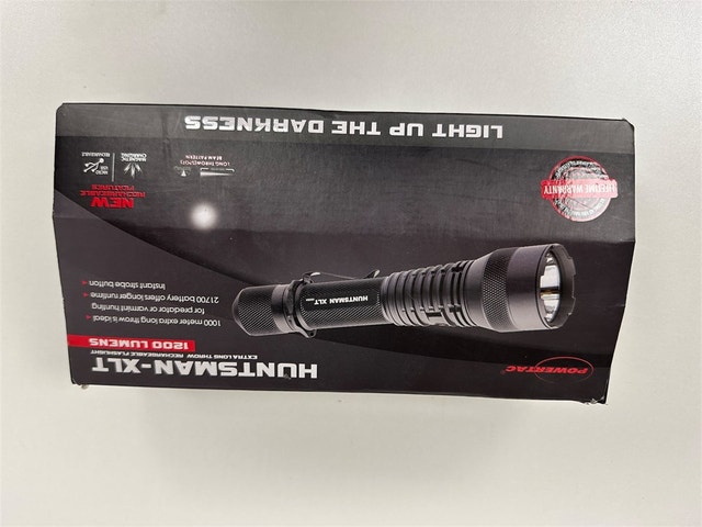 PowerTac Huntsman XLT 1200 Lumen Flashlight - photo 3