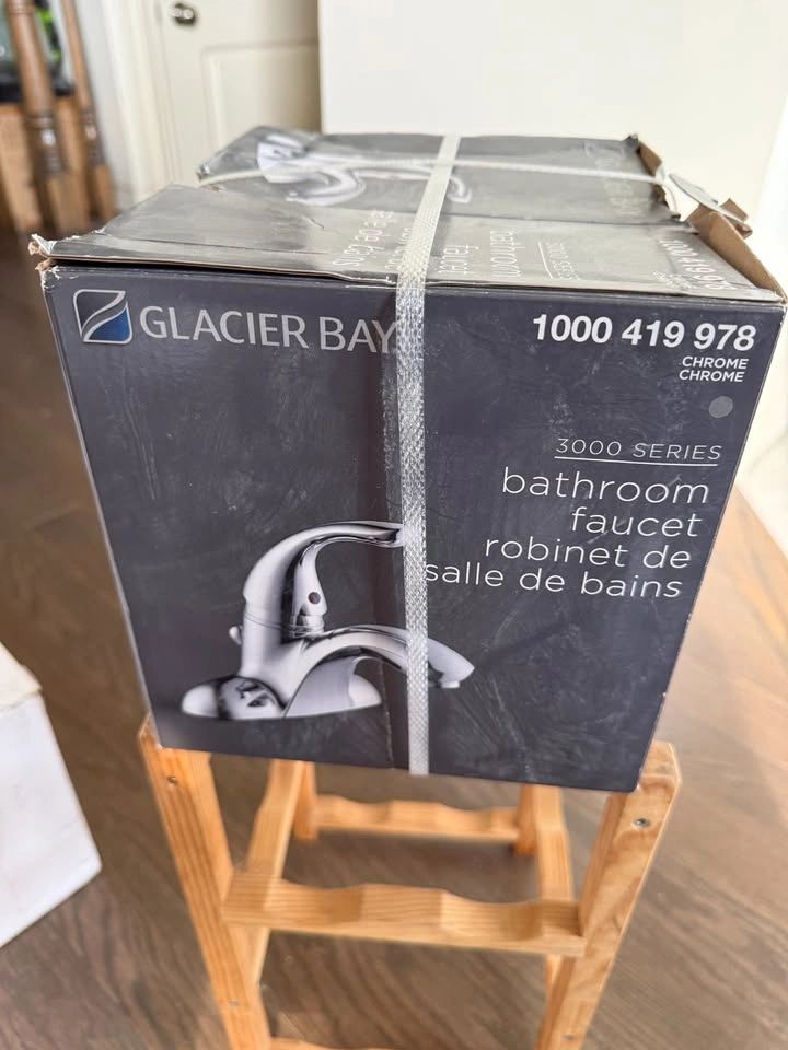 Glacier Bay 3000 Series Chrome Bathroom Faucet - Brand New - photo 2